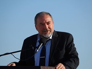 Knesset Member Avigdor Liberman