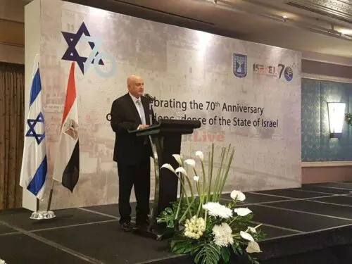 “השותפות האיתנה בין ישראל ומצרים מהווה דוגמא ומופת”