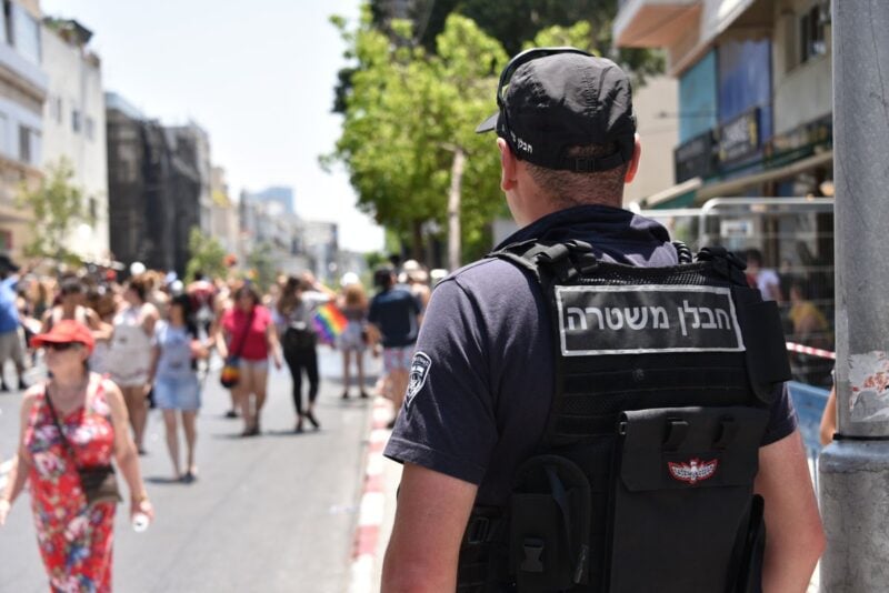 מצעד הגאווה בת"א: שוטרי משטרת ישראל ערוכים...