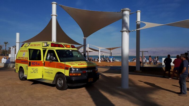 בן 60 טבע בחוף עין בוקק בים המלח, מצבו בינוני