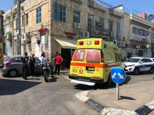 בן 47 נורה ברחוב קיבוץ גלויות בחיפה, מצבו בינוני