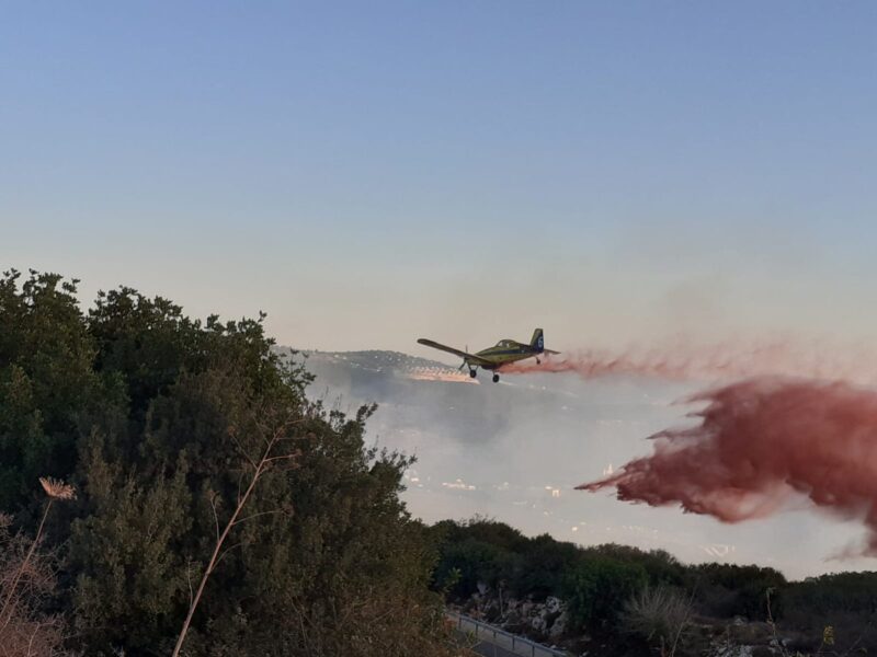 רה"מ אישר: ישראל תצא מחר לסייע לקפריסין בכיבוי השריפות
