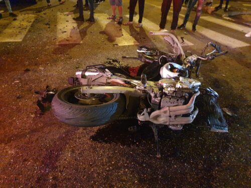 רוכב אופנוע בן 26 נהרג בתאונת דרכים סמוך לכפר מנדא