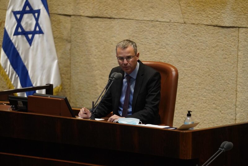 יריב לוין על הודעת אדלשטיין: ראוי ונכון שכולנו נתלכד סביב מנהיגותו של נתניהו