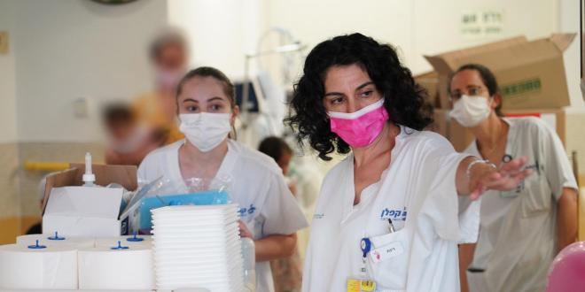 לאור המצב הביטחוני: פונו מחלקות בבי”ח קפלן והועברו מטופלים