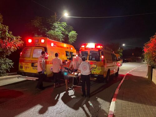 WhatsApp-Image-2021-06-11-at-10.13.10-500x375 פצוע קשה, 2 בינוני ו-2 קל בהתנגשות רכב בקיר סמוך למושב ברקת