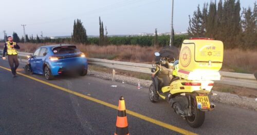 תאונת דרכים צומת הטייסים