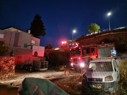 שריפה בבית מגורים בטבריה