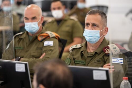 ראש המטה הכללי, רב-אלוף אביב כוכבי סייר היום במפקדת 'אלון' ב...