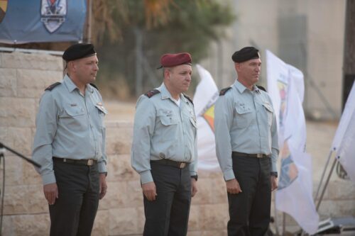 טקס חילופי מפקדי עוצבת פלדה