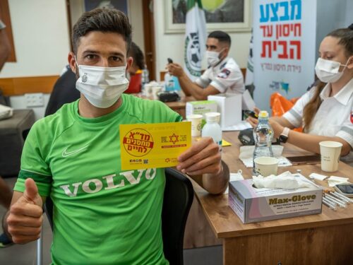 שחקני מכבי חיפה התחסנו לקורונה