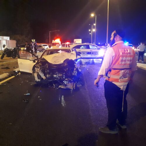 רוכב נהרג בכביש 40