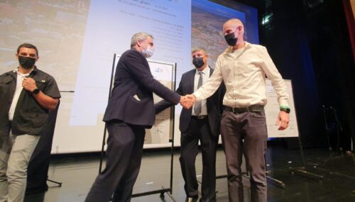 חתימת הסכם גג בין עיריית אום אל פאחם למדינת ישראל