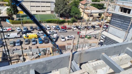 נקבע מותו של פועל הבניין שנפגע מחפץ כבד בקריית אונו