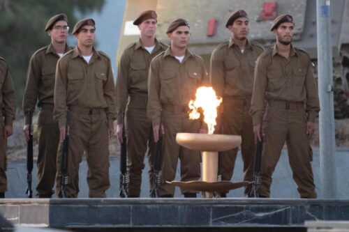 טקס לזכר חללי חטיבת גולני