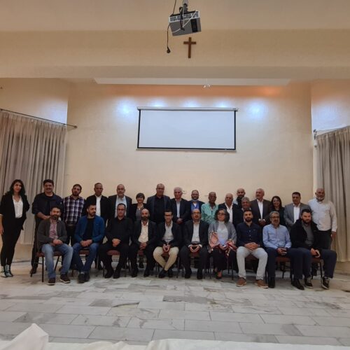 חברי הרשימה המשותפת נפגשים ברמאללה עם ששת הארגונים עליהם הכריז גנץ כארגוני טרור