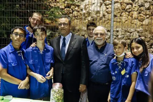 ירושלים: ראש העיר השתתף בהפנינג בהשתתפות בני נוער משבע תנועות נוער שונות