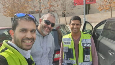 בן שנתיים ננעל ברכב סמוך לאצטדיון טדי בירושלים וחולץ בשלום