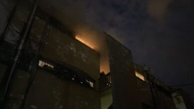 שריפה בבית מגורים בערד: אדם נפגע משאיפת עשן והובהל לבית החולים