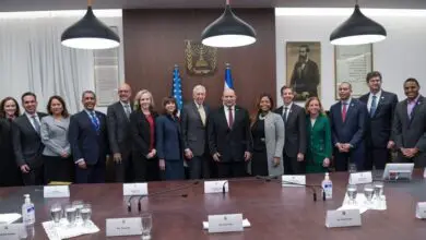 ראש הממשלה נפגש עם משלחת חברי קונגרס דמוקרטים משדולת AIPAC