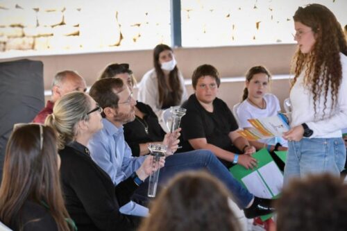 הנשיא סייר בחבל אילות: "קיים פה פוטניצאל עצום, זה העתיד של העולם"