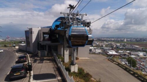 For the first time in Israel: a cable car is integrated into the public transportation system