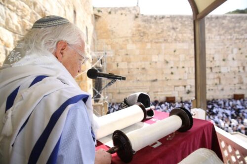 ברכת הכהנים בכותל: כעשרים אלף משתתפים בשני המעמדים