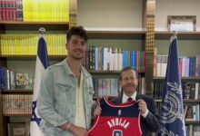 נשיא המדינה לכוכב ה-NBA הישראלי: "אתה גאווה גדולה" דני אבדיה יצחק הרצוג