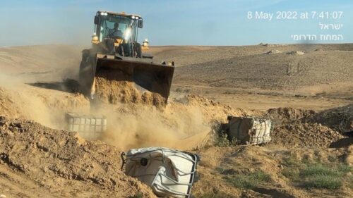 62 מתחמים אשר נחשדו כשטחי גידול מריחואנה בשטחי האש הושמדו