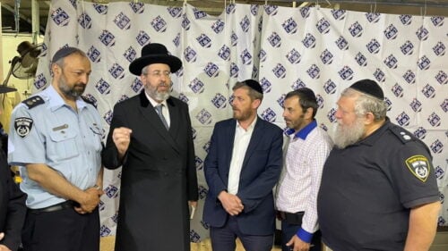 Chief Rabbi of Israel in Miron: "That this year the ZAKA volunteers will not be busy dealing with disasters"