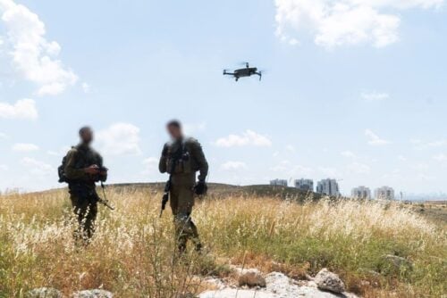 תיעוד: פעילות כוחות הביטחון במצוד אחר המחבלים שביצעו את הפיגוע באלעד