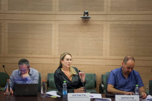 O"D. Orli Ades, CEO"under the Central Election Committee