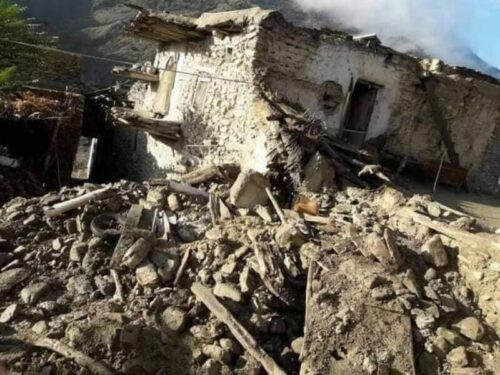 רעידת אדמה אפגניסטן נשלח בחדשות חוץ