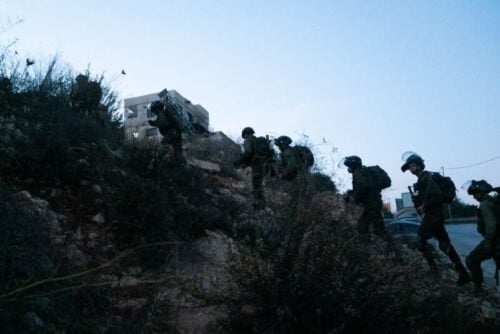   Breakwater - IDF soldiers"For - fighters - operational activity - morning