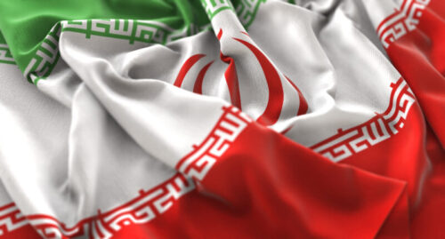 علم إيران