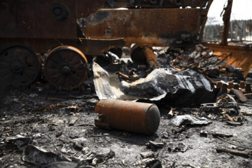 Russia - Ukraine war - ruins