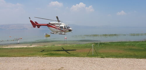 gauge"A. Illustration - Med helicopter"A