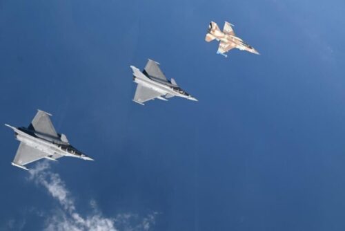 Air force - fighter plane - exercise
