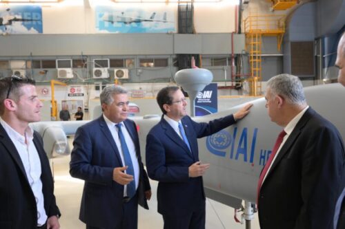 President of the State - Yitzhak Herzog - Aerospace Industries