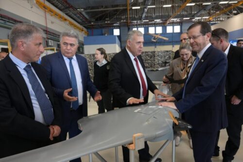 President of the State - Yitzhak Herzog - Aerospace Industries