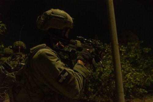 نشاط مقاتلي جيش الدفاع الإسرائيلي"من أجل الليل
