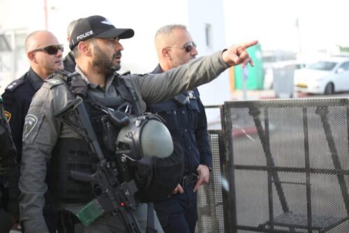 משטרת ירושלים - משטרה אילוסטרציה - דורון תורג'מן - רמדאן