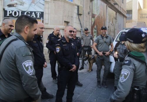 היערכות - משטרה - ירושלים - ראש השנה 