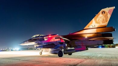 מטוס קרב - חיל האוויר - תקיפה - לילה
