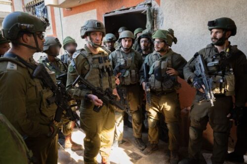 רמטכ"ל - הרצל הלוי - לוחמי מילואים - רצועת עזה