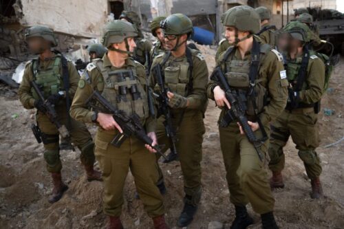 רמטכ"ל - הרצל הלוי - לוחמי מילואים - רצועת עזה