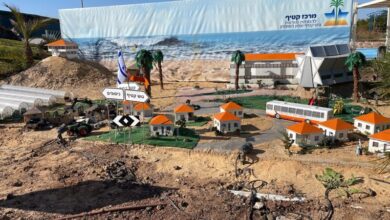 מודל גוש קטיף יוצג לציבור בפארק מיני ישראל